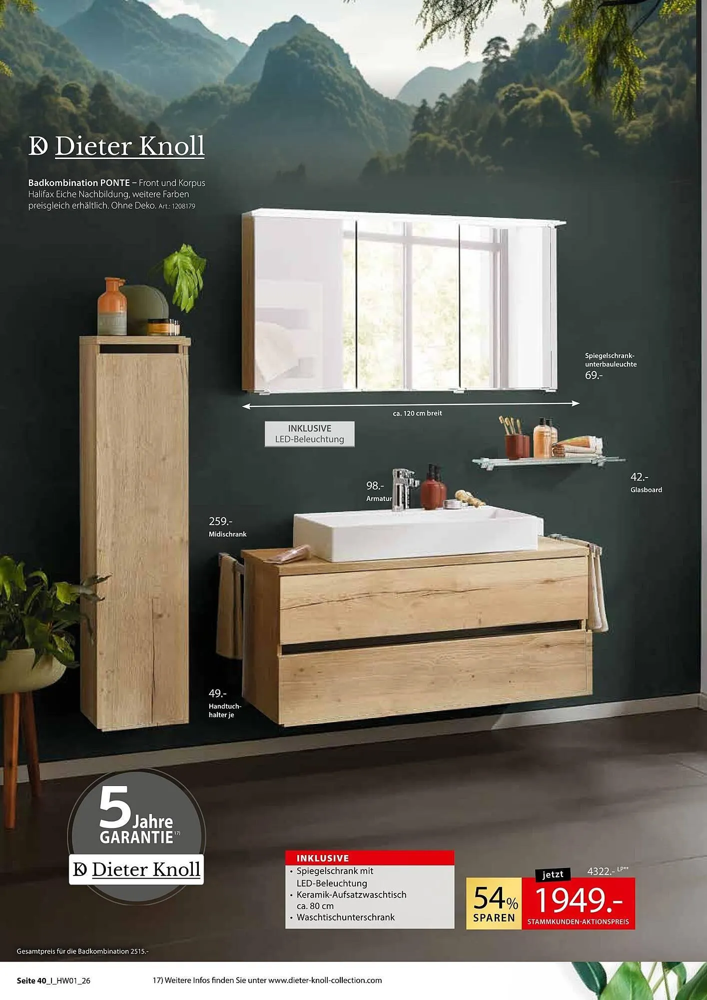 Zurbrüggen Prospekt von 27. März bis 31. Juli 2026 - Prospekt seite 40