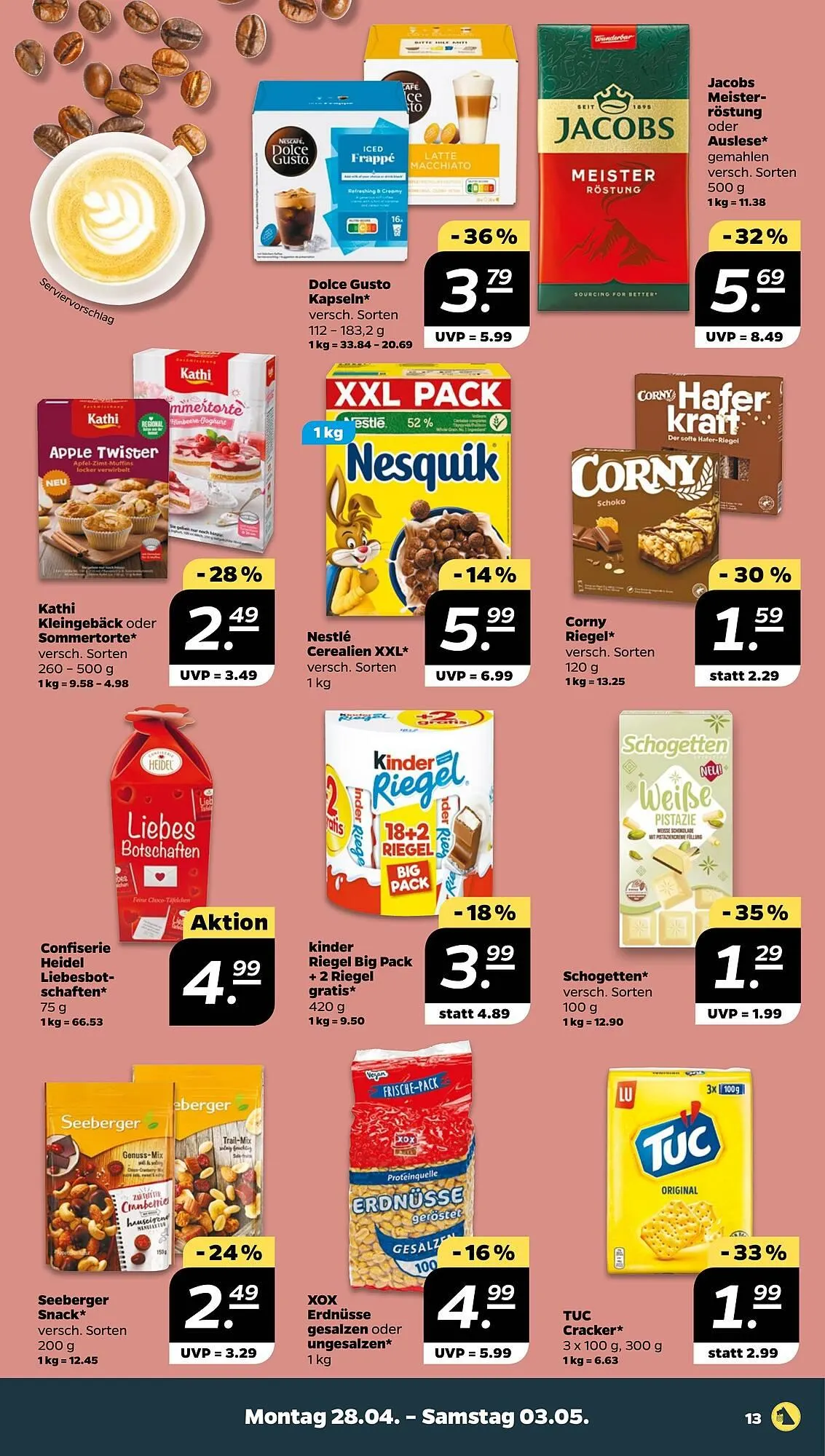 NETTO Prospekt von 28. April bis 3. Mai 2025 - Prospekt seite 13