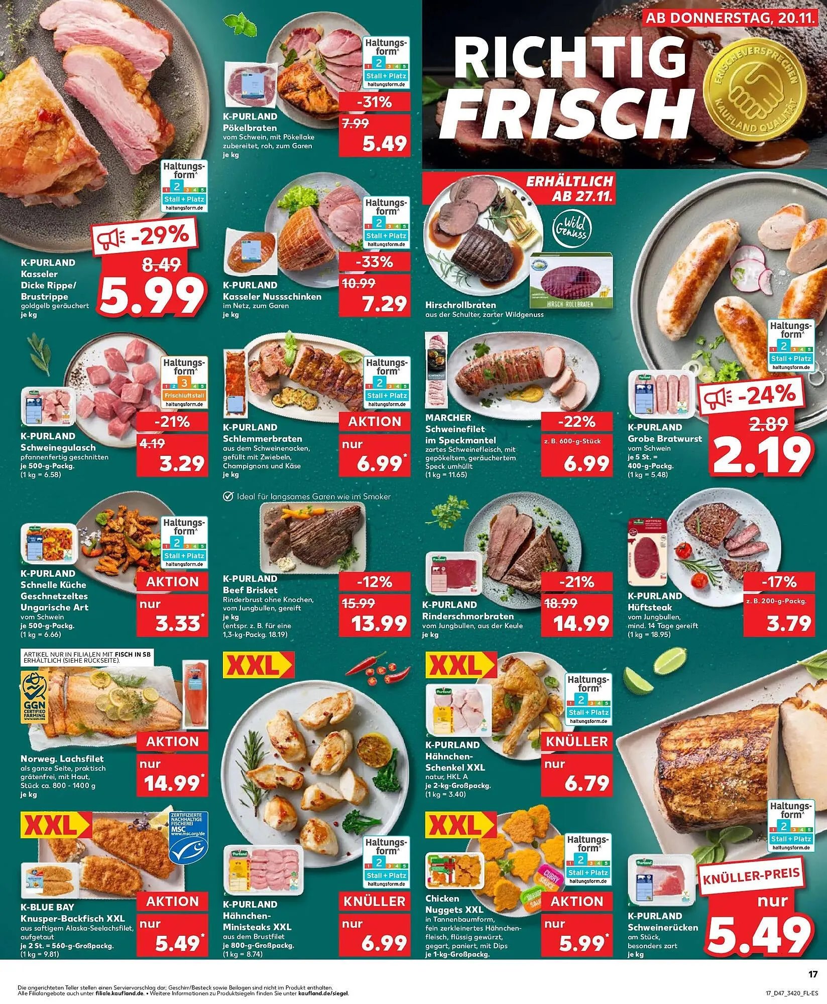 Kaufland Prospekt von 23. November bis 26. November 2025 - Prospekt seite 17