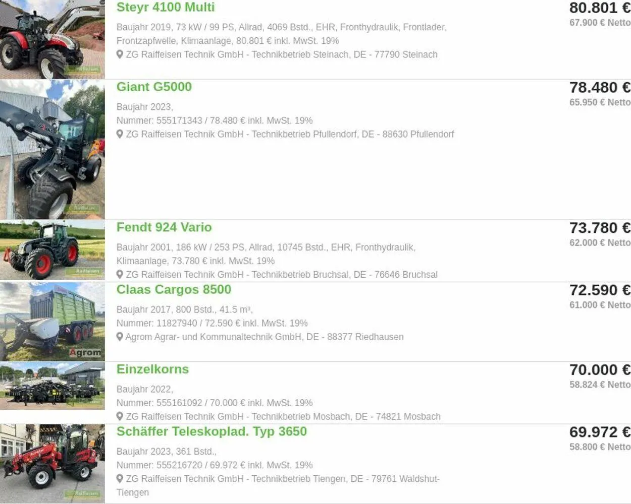 ZG Raiffeisen von 12. Januar bis 21. Januar 2026 - Prospekt seite 9