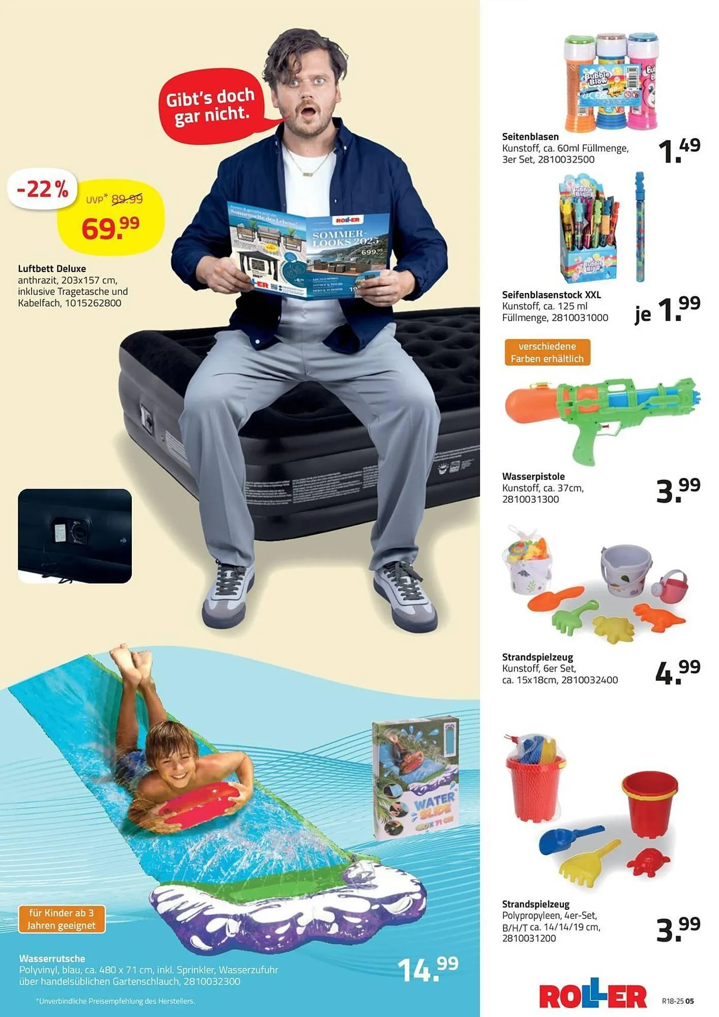 ROLLER Prospekt von 28. April bis 2. Mai 2025 - Prospekt seite 5