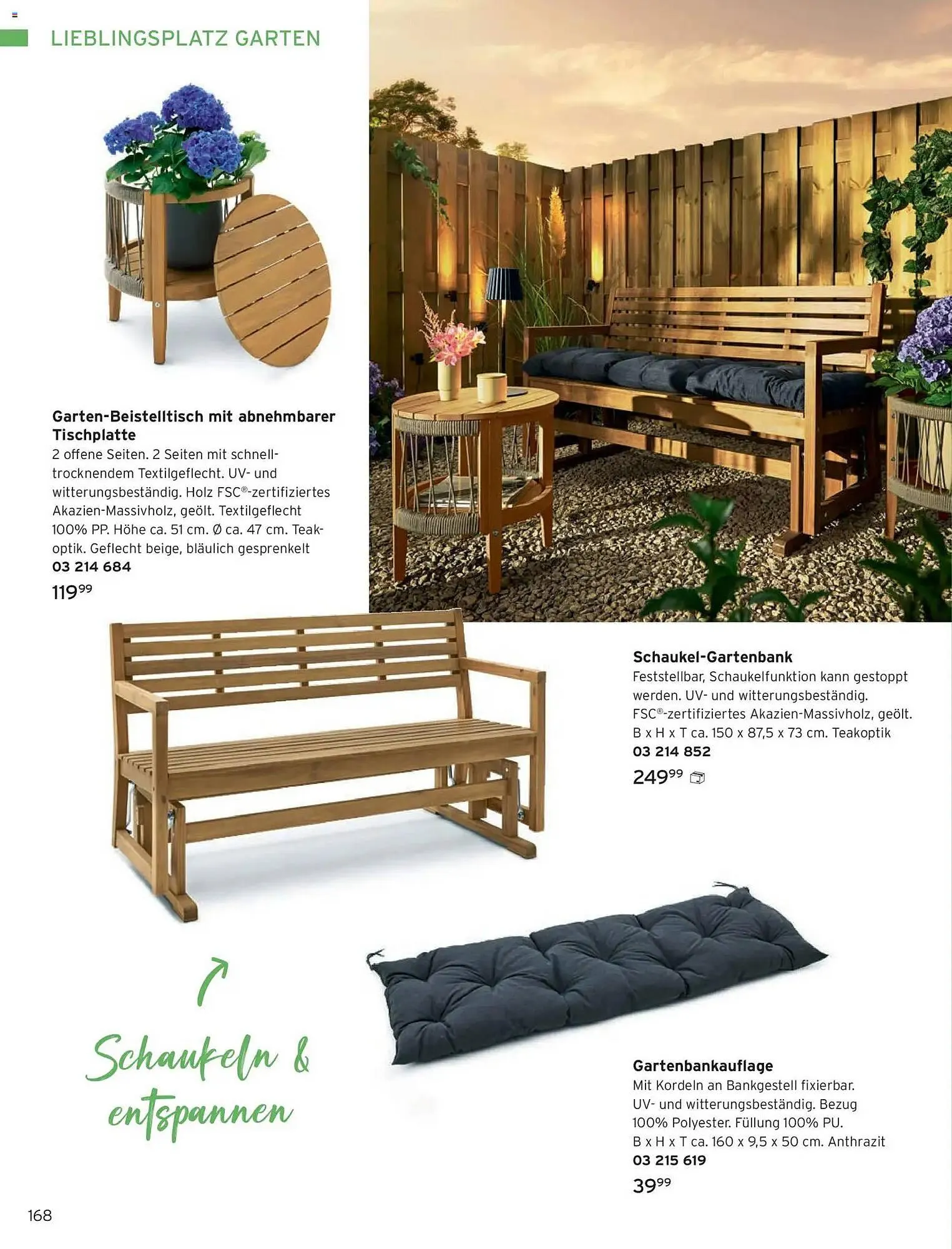 Tchibo Prospekt von 24. März bis 31. Mai 2026 - Prospekt seite 168