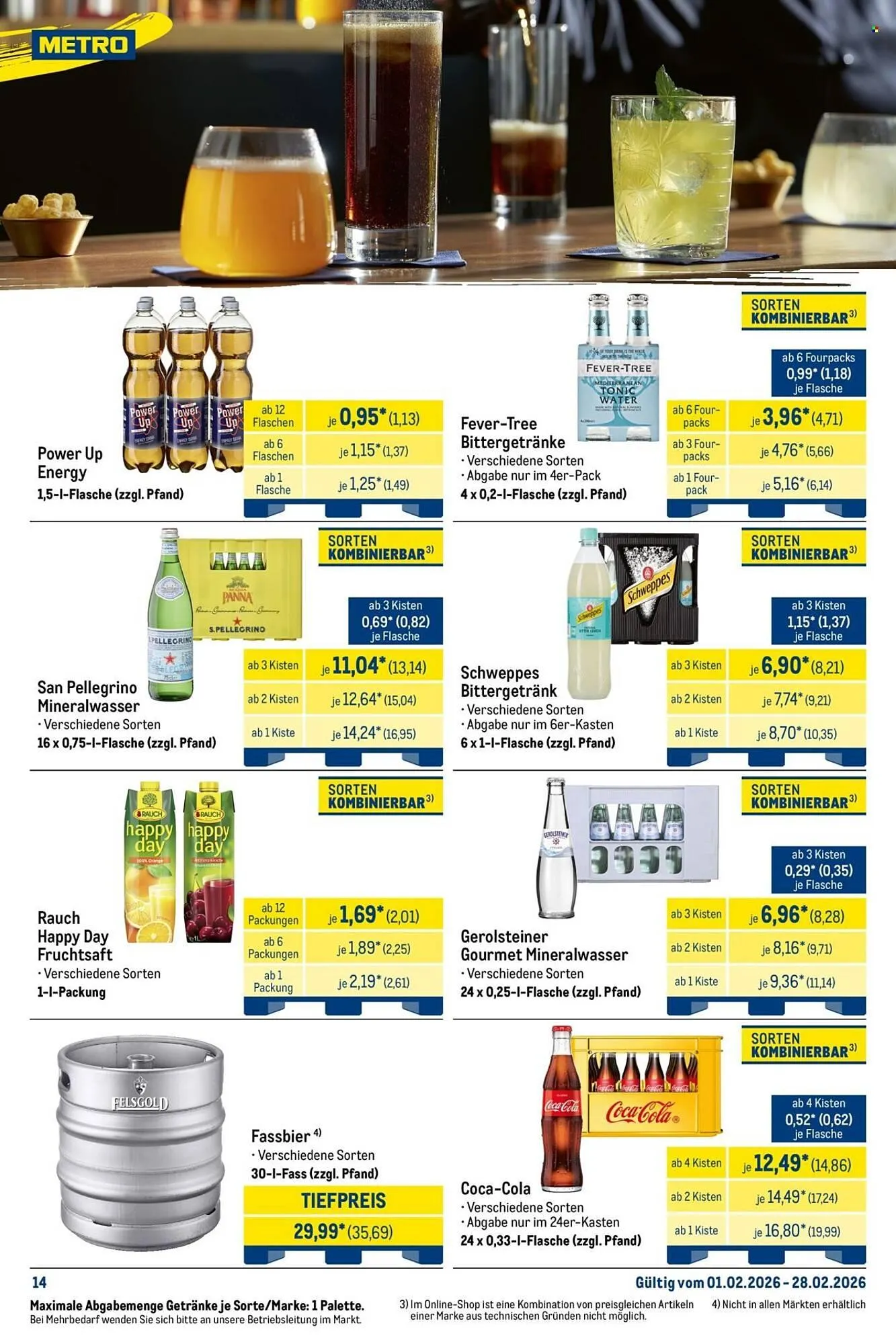 METRO Prospekt von 1. Februar bis 28. Februar 2026 - Prospekt seite 14