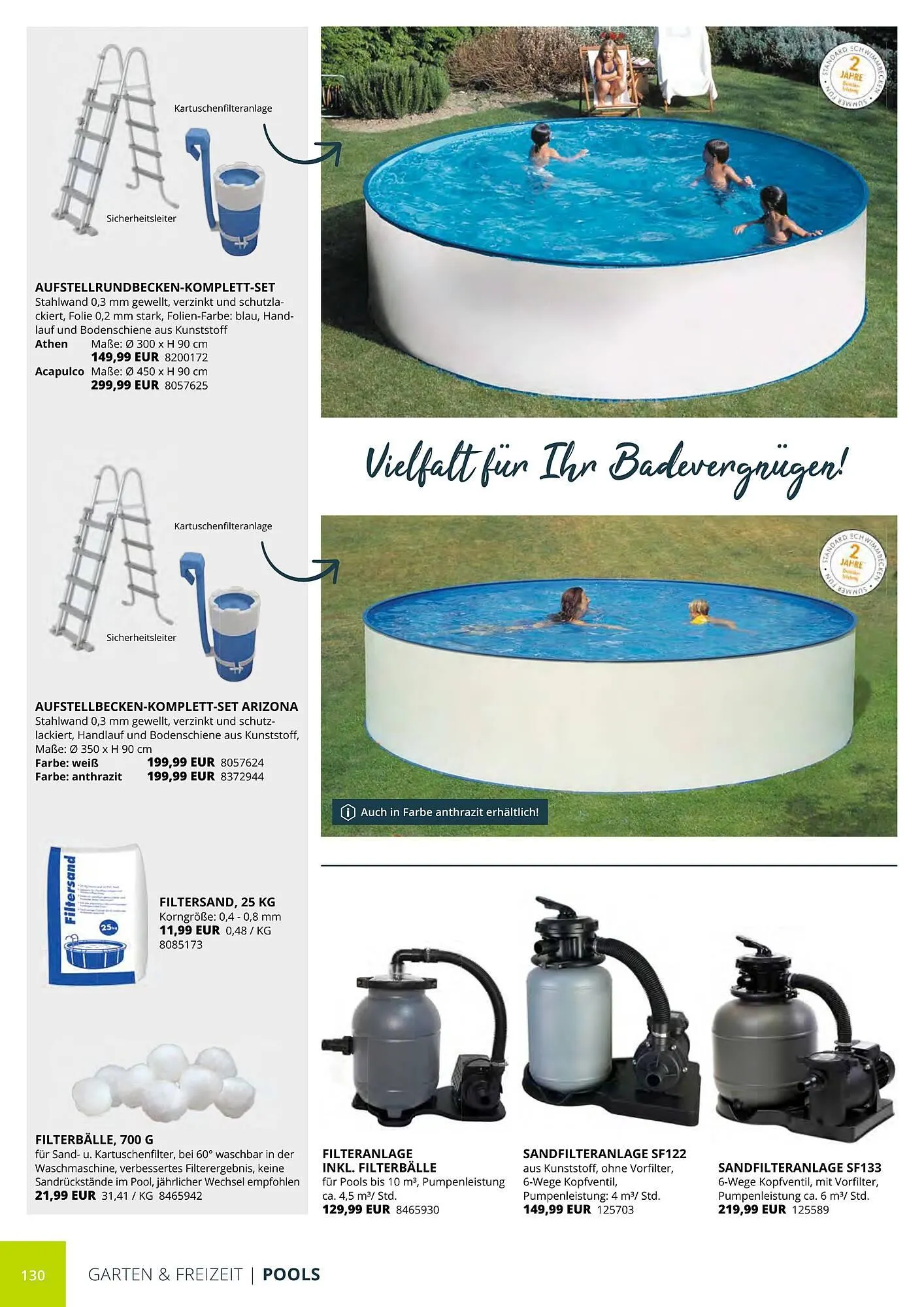 BBM Baumarkt Prospekt von 20. April bis 31. Dezember 2025 - Prospekt seite 138