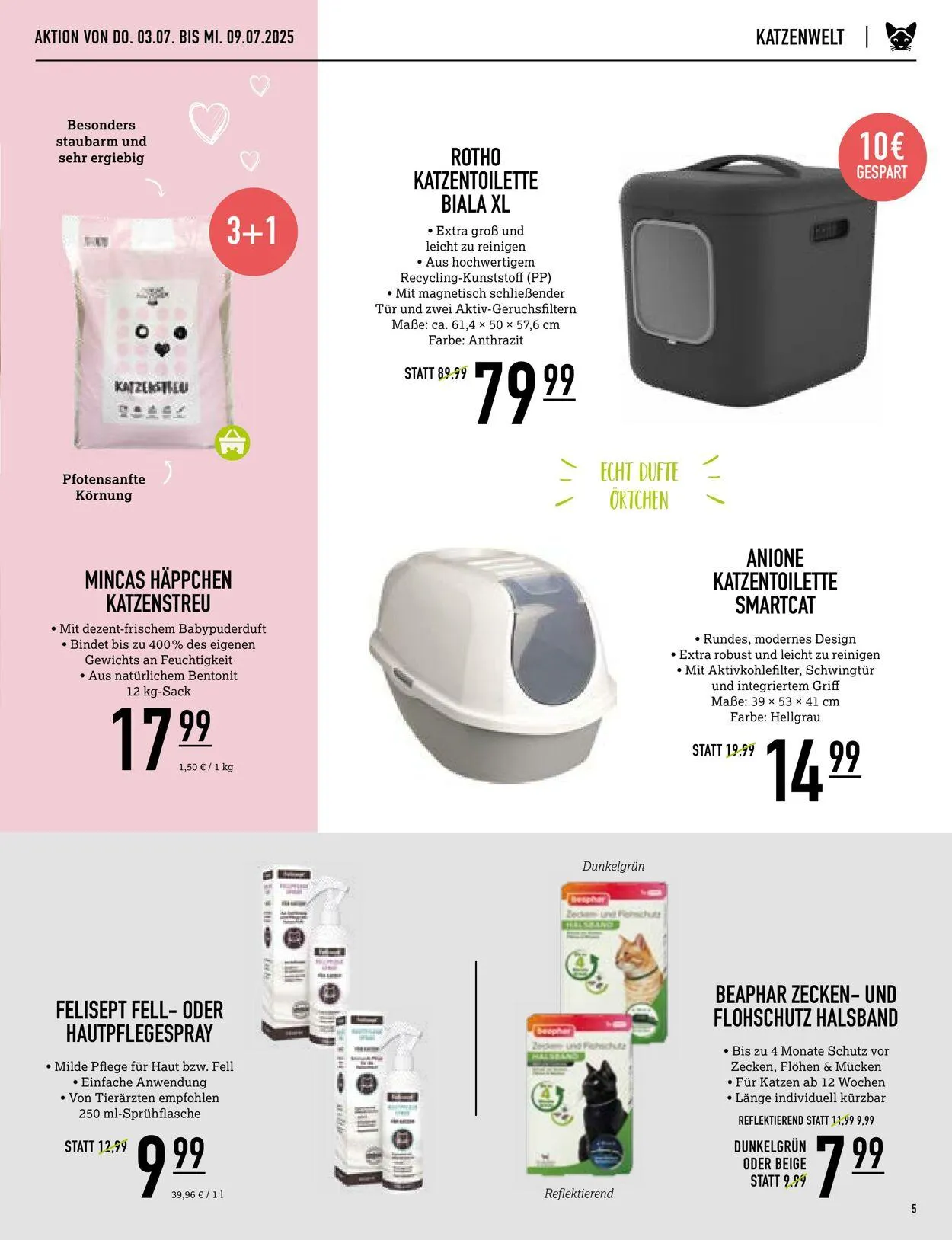 Kölle Zoo Aktueller Prospekt von 2. Juli bis 16. Juli 2025 - Prospekt seite 5