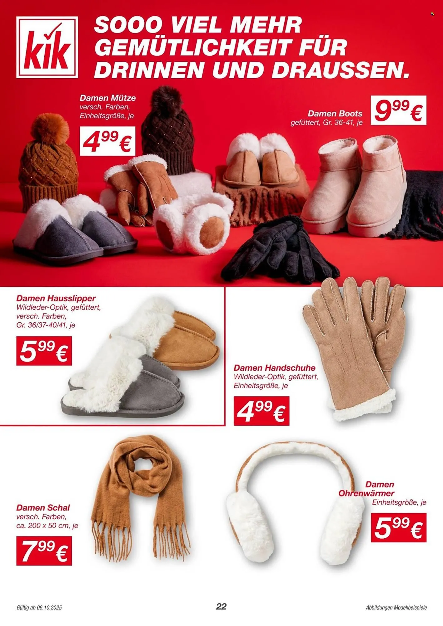 KiK Prospekt von 6. Oktober bis 31. Oktober 2025 - Prospekt seite 22