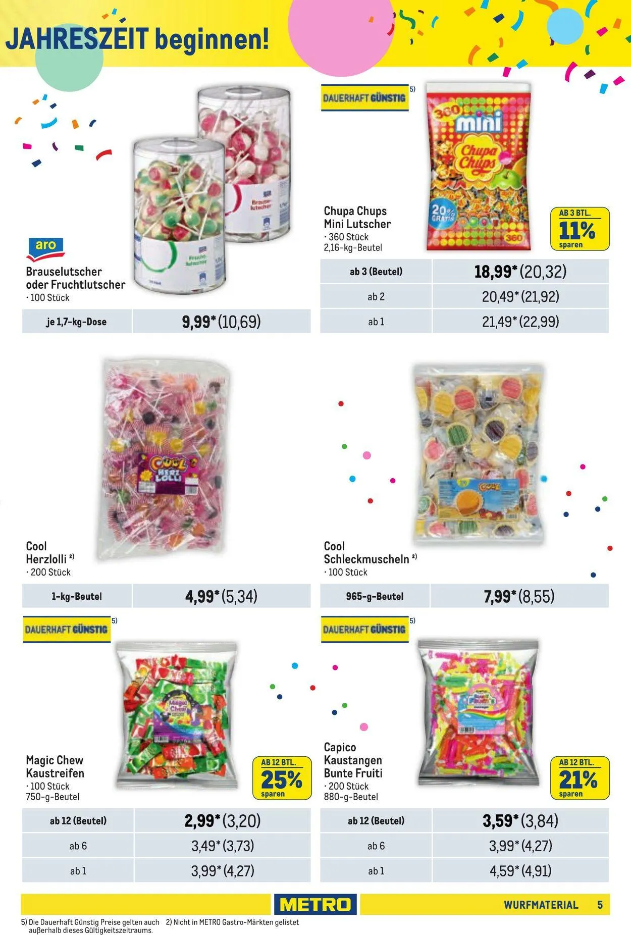 Metro Aktueller Prospekt von 21. Mai bis 4. Juni 2025 - Prospekt seite 5