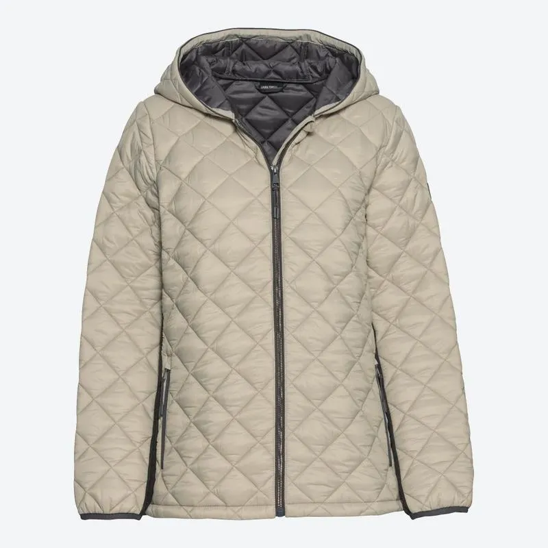Damen-Steppjacke mit Scuba-Einsätzen