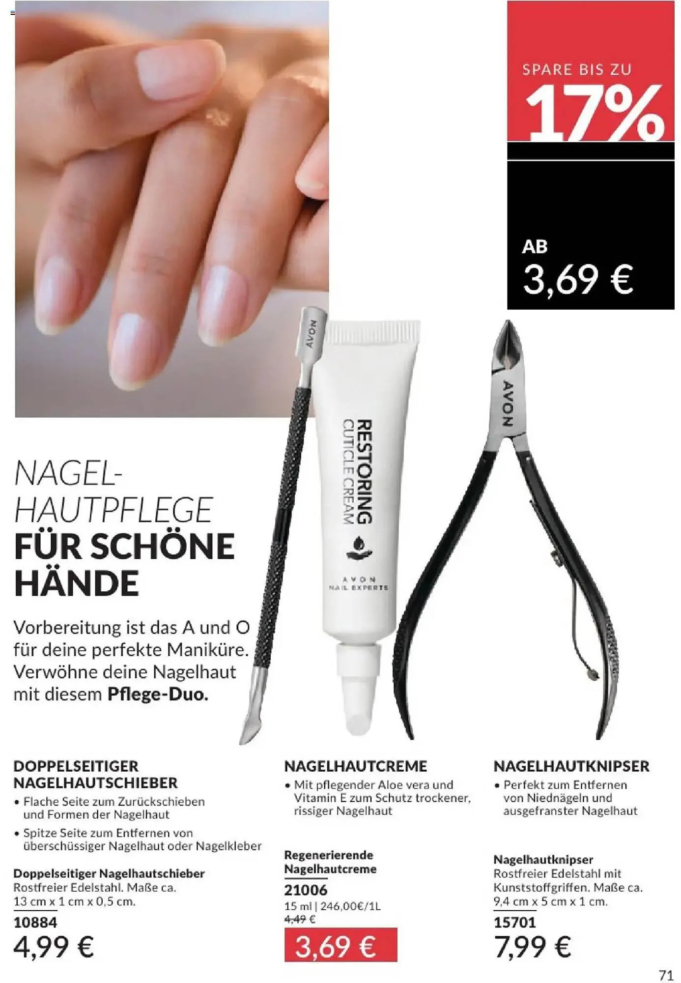 Avon Prospekt von 1. August bis 31. August 2025 - Prospekt seite 73