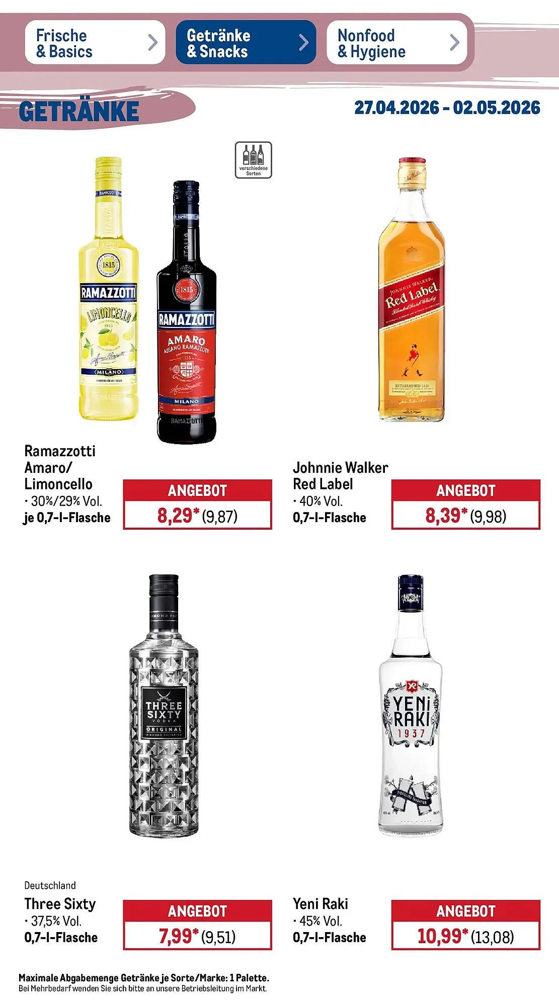 METRO Prospekt von 26. April bis 2. Mai 2026 - Prospekt seite 34