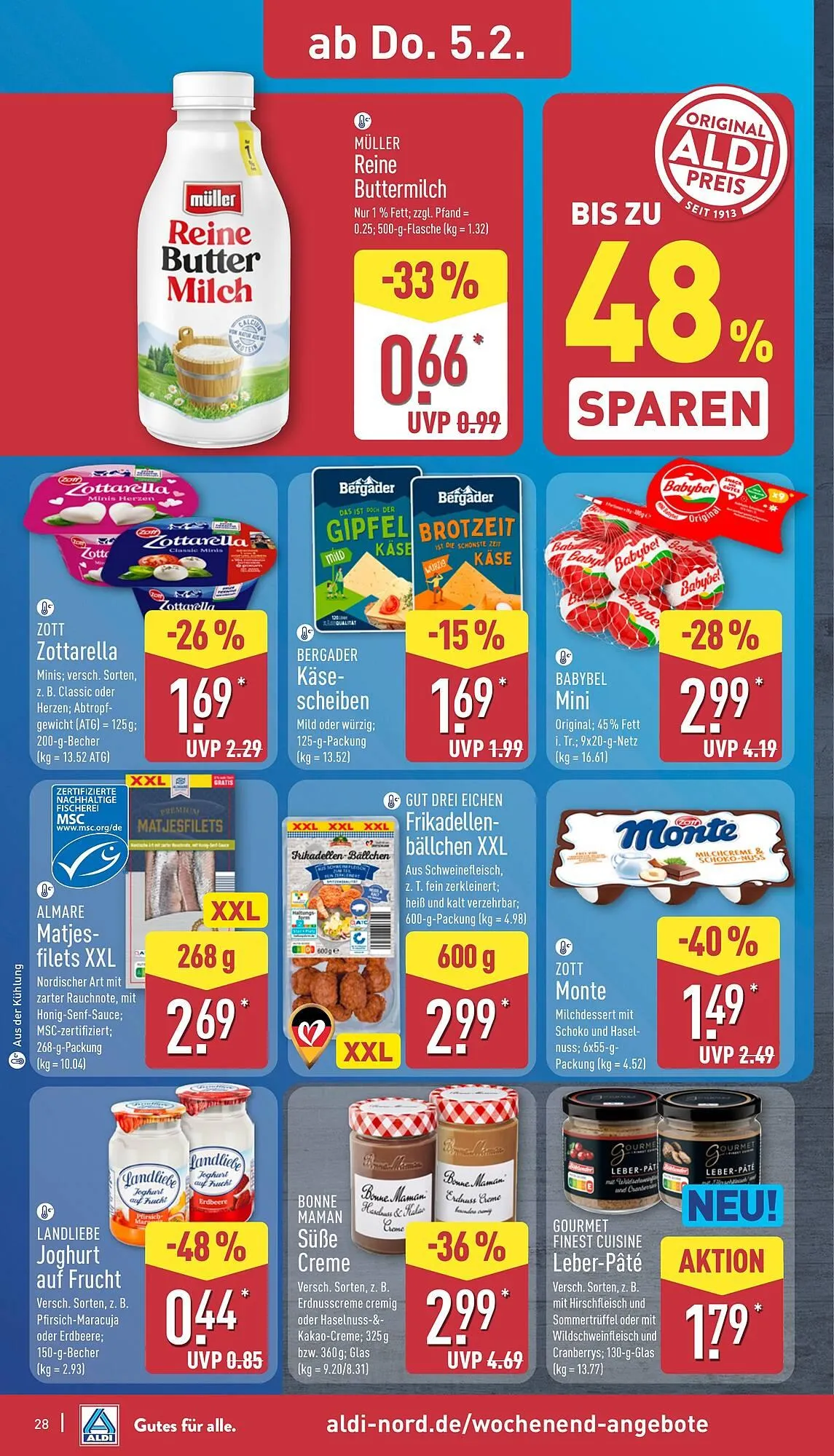 Aldi Nord Prospekt von 2. Februar bis 7. Februar 2026 - Prospekt seite 30