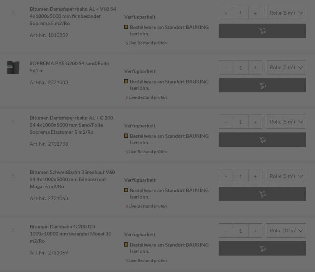 Bauking von 30. Juni bis 9. Juli 2025 - Prospekt seite 8