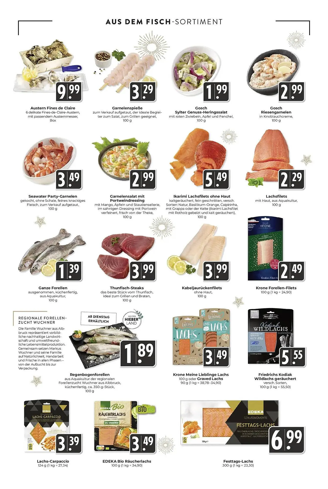 Hieber's Frische Center Prospekt von 21. Dezember bis 27. Dezember 2025 - Prospekt seite 7