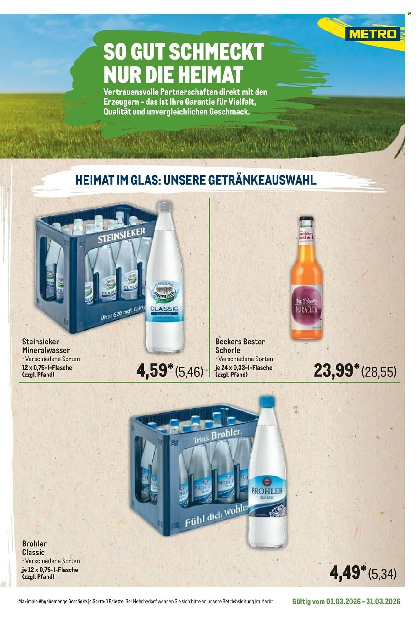 METRO Prospekt von 1. März bis 31. März 2026 - Prospekt seite 9