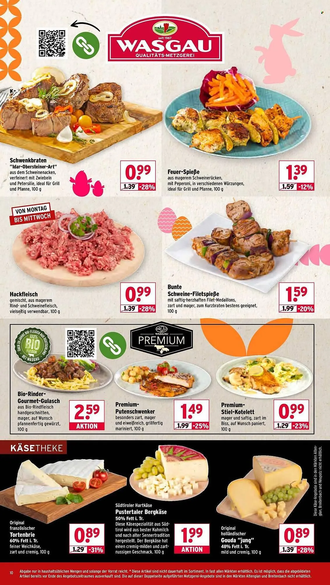 Wasgau Prospekt von 30. März bis 4. April 2026 - Prospekt seite 10