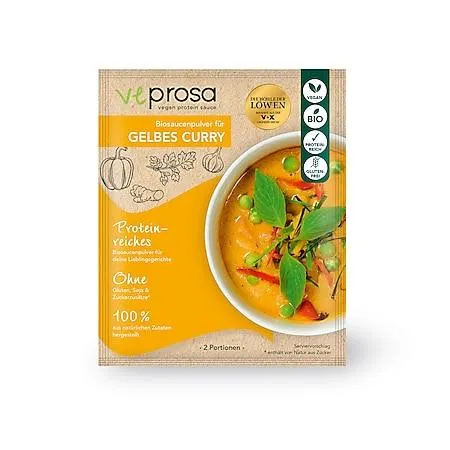 Veprosa Pulver vegane Proteinsoße 50g - versch. Sorten - Curry