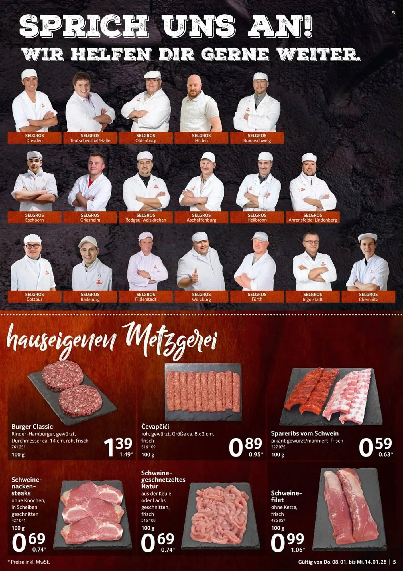 Selgros Prospekt von 8. Januar bis 14. Januar 2026 - Prospekt seite 5