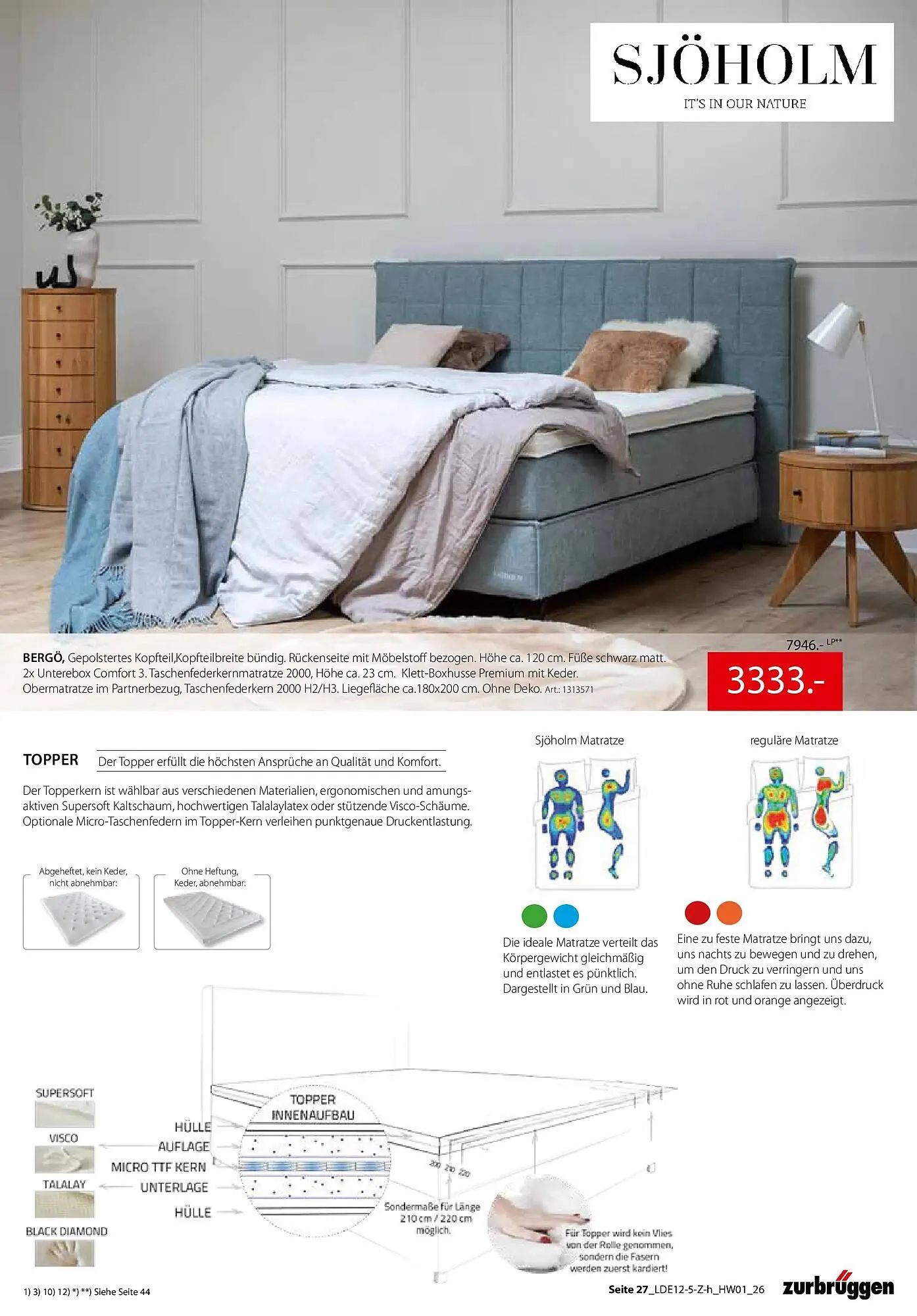 Zurbrüggen Prospekt von 28. Dezember bis 18. Januar 2026 - Prospekt seite 39
