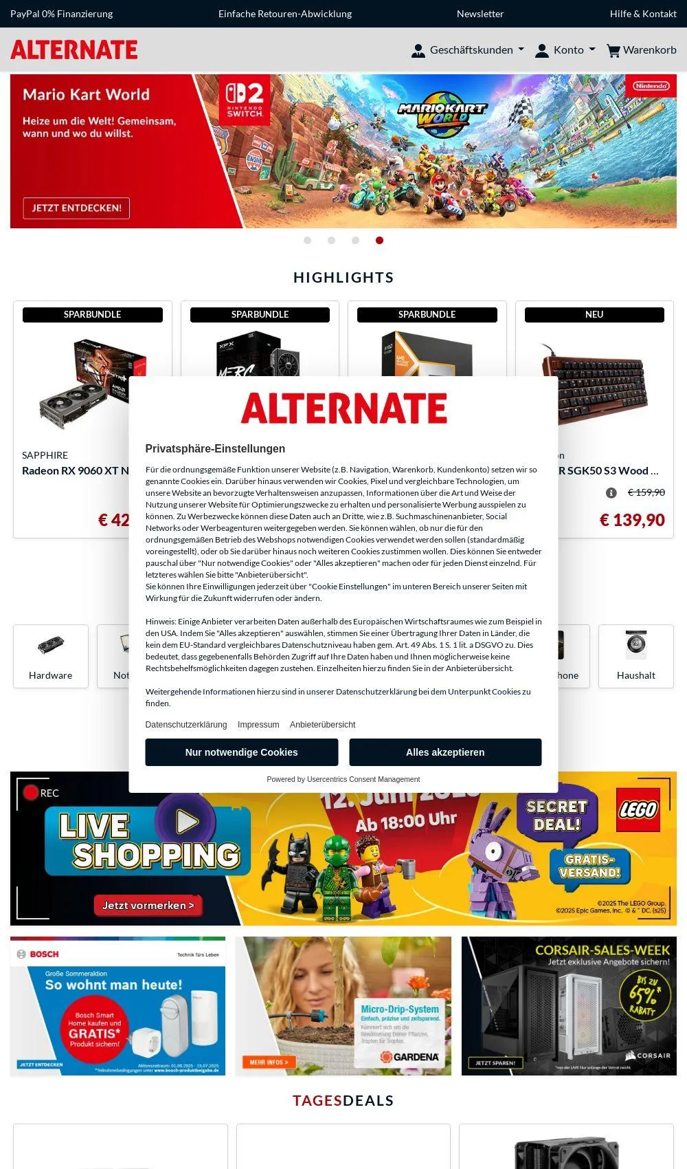 Alternate von 9. Juni bis 18. Juni 2025 - Prospekt seite 2