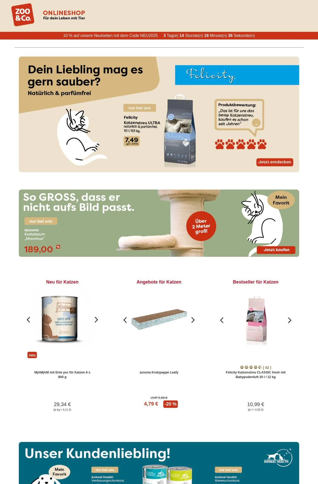 Zoo&Co von 5. Mai bis 14. Mai 2025 - Prospekt seite 2
