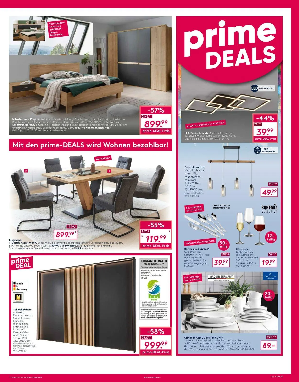 Möbel Rieger Aktueller Prospekt von 28. Januar bis 11. Februar 2026 - Prospekt seite 3