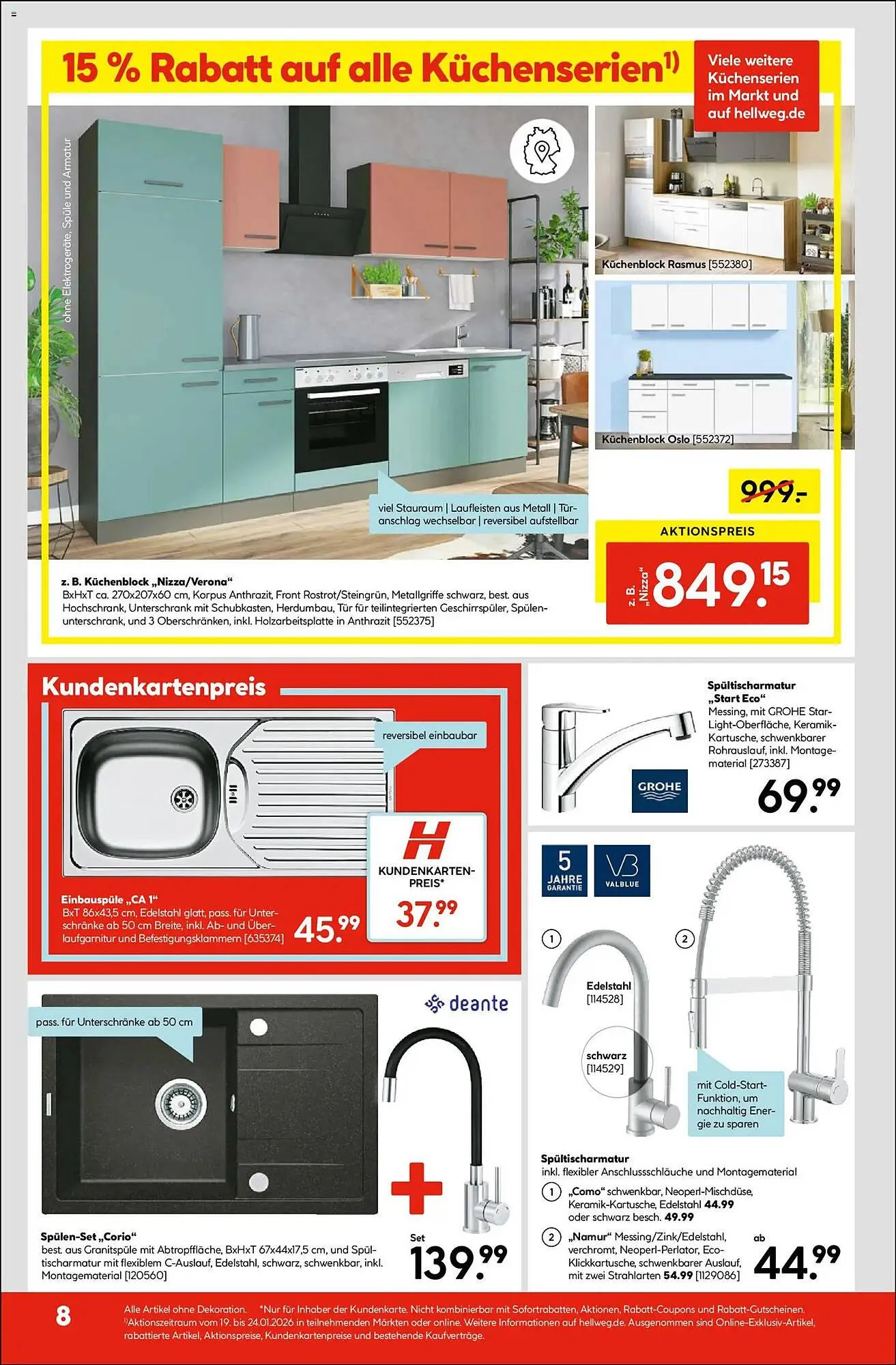 Hellweg Prospekt von 19. Januar bis 24. Januar 2026 - Prospekt seite 12