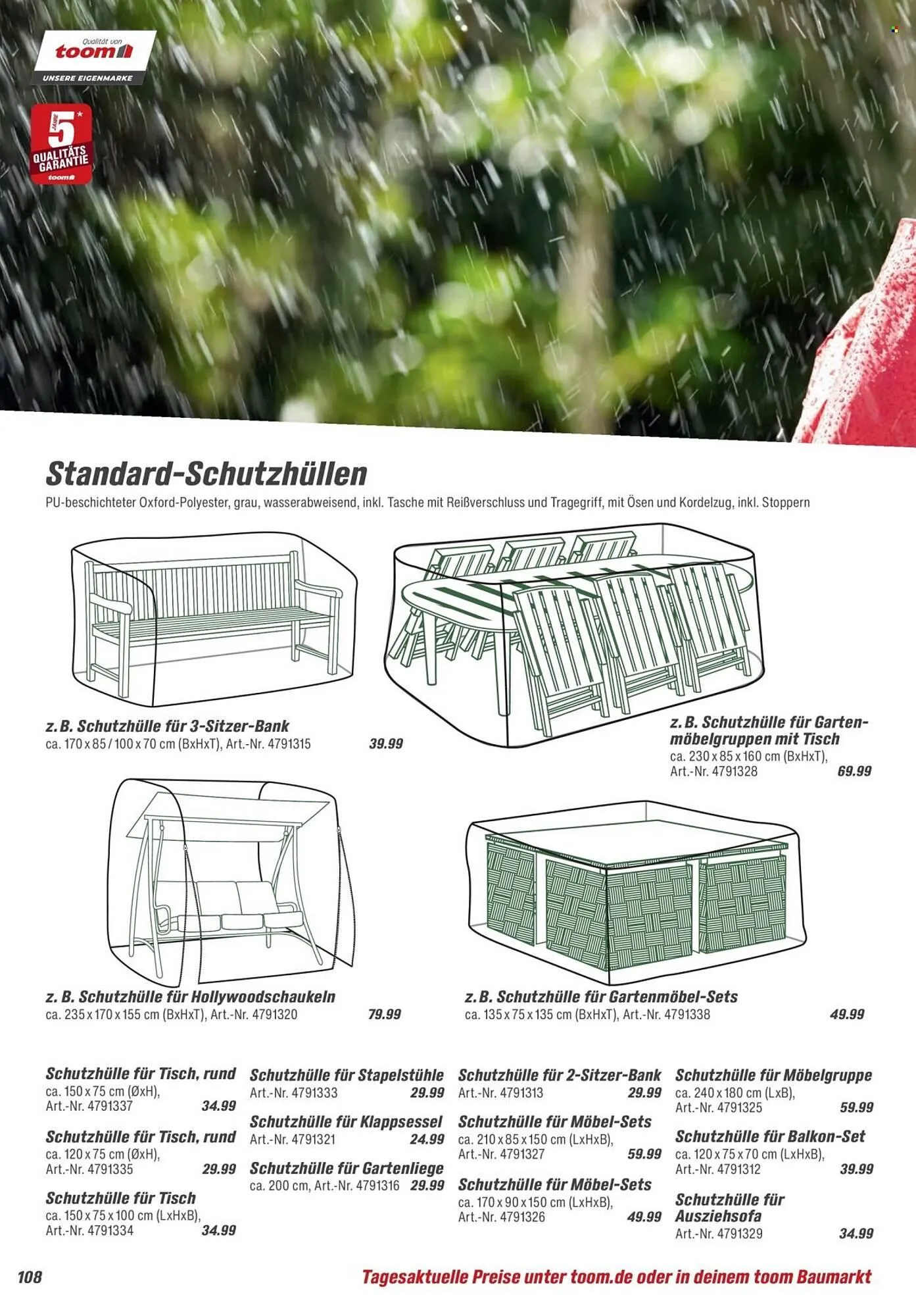 Toom Baumarkt Prospekt von 14. Februar bis 30. April 2026 - Prospekt seite 108