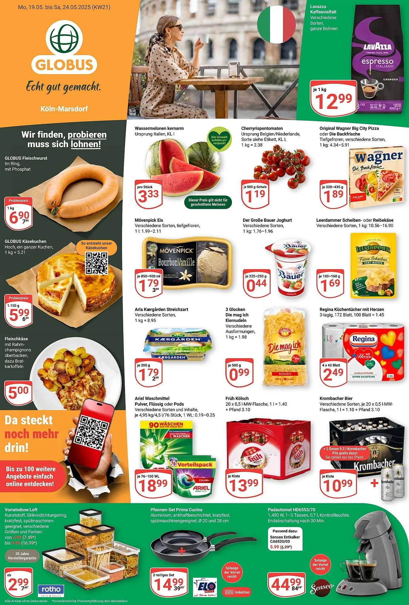 Globus Prospekt von 19. Mai bis 24. Mai 2025 - Prospekt seite 1