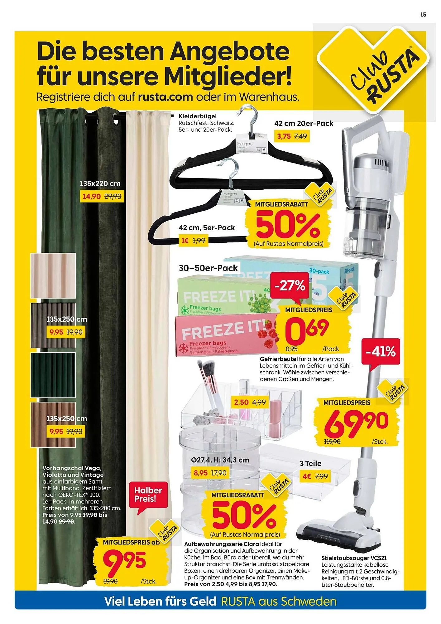 Rusta Prospekt von 17. Januar bis 23. Januar 2026 - Prospekt seite 15