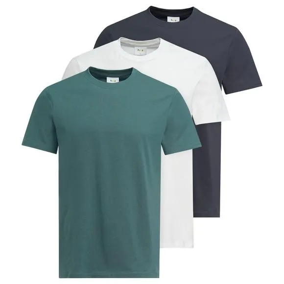 3 Herren T-Shirts im Basic-Look