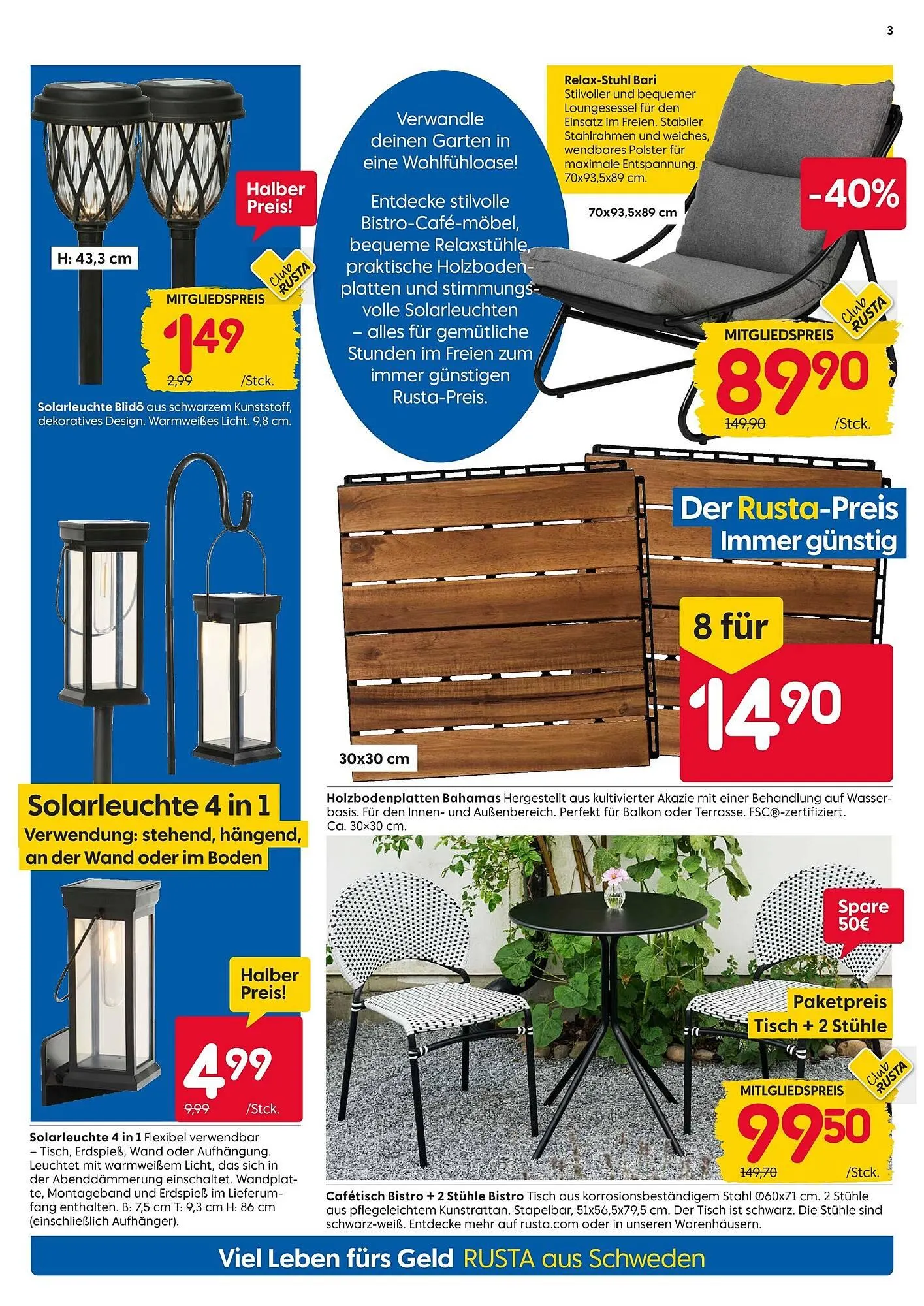 Rusta Prospekt von 4. April bis 10. April 2026 - Prospekt seite 3