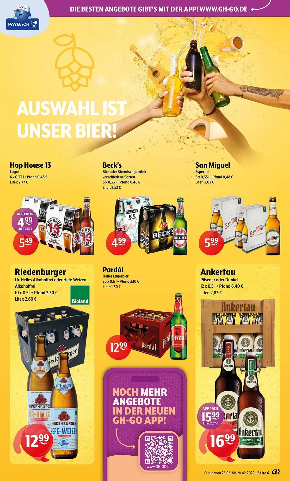 Getränke Hoffmann Prospekt von 23. Februar bis 28. Februar 2026 - Prospekt seite 6
