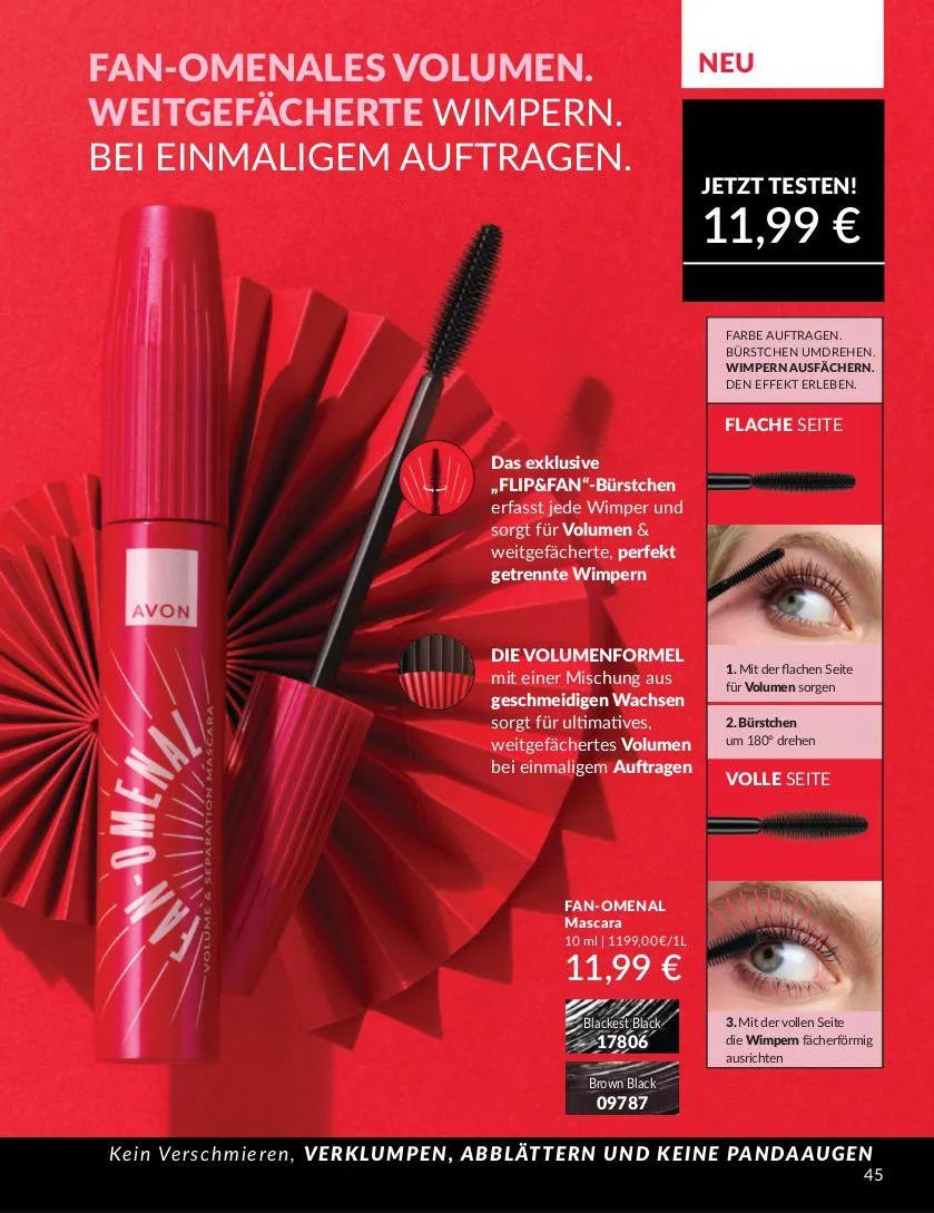 Avon Aktueller Prospekt von 9. Juli bis 23. Juli 2025 - Prospekt seite 45