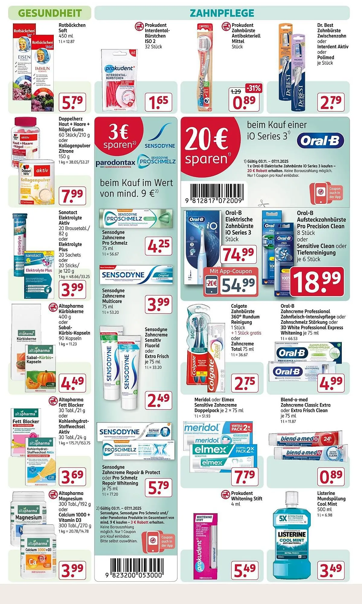 Rossmann Prospekt von 3. November bis 7. November 2025 - Prospekt seite 14