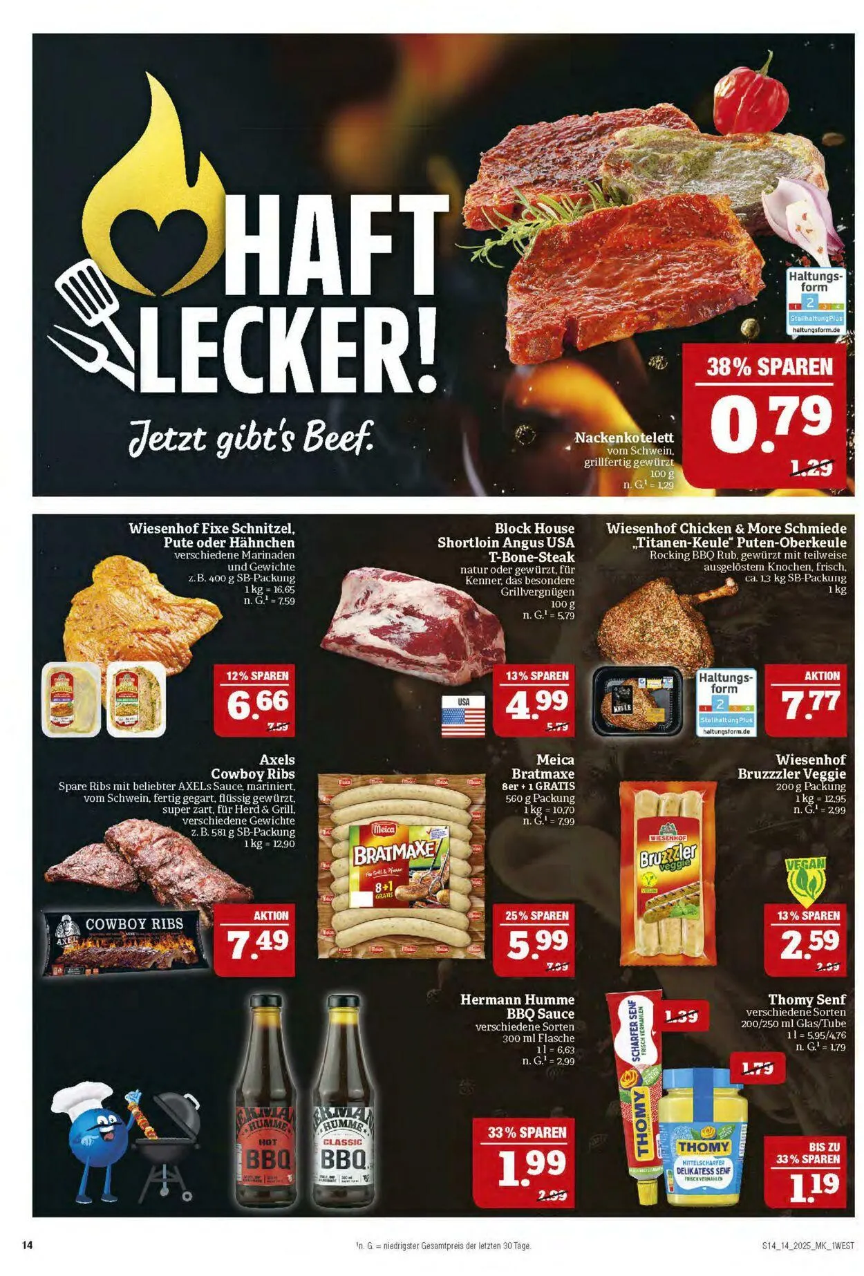 Marktkauf - Nürnberg-Thon Aktueller Prospekt von 31. März bis 5. April 2025 - Prospekt seite 14