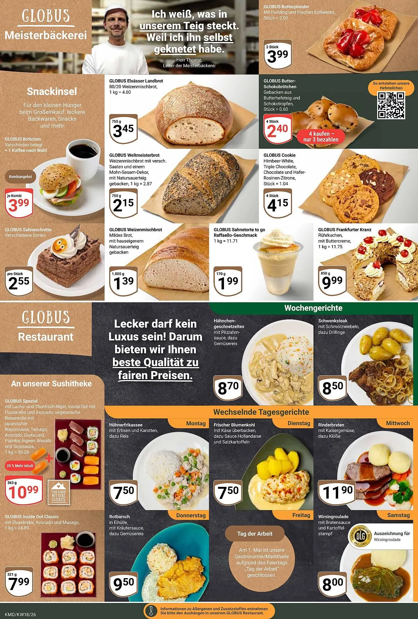 Globus Prospekt von 27. April bis 2. Mai 2026 - Prospekt seite 5