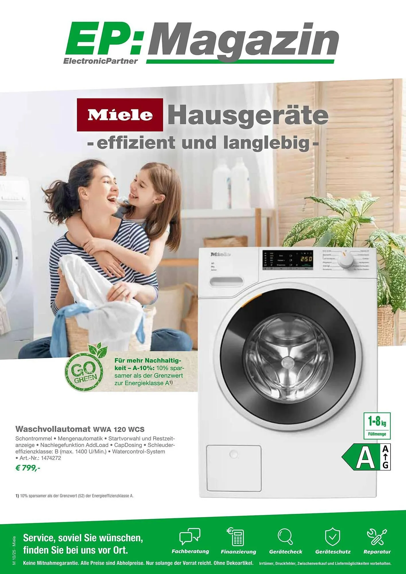 EP Prospekt von 13. Oktober bis 1. Dezember 2025 - Prospekt seite 1