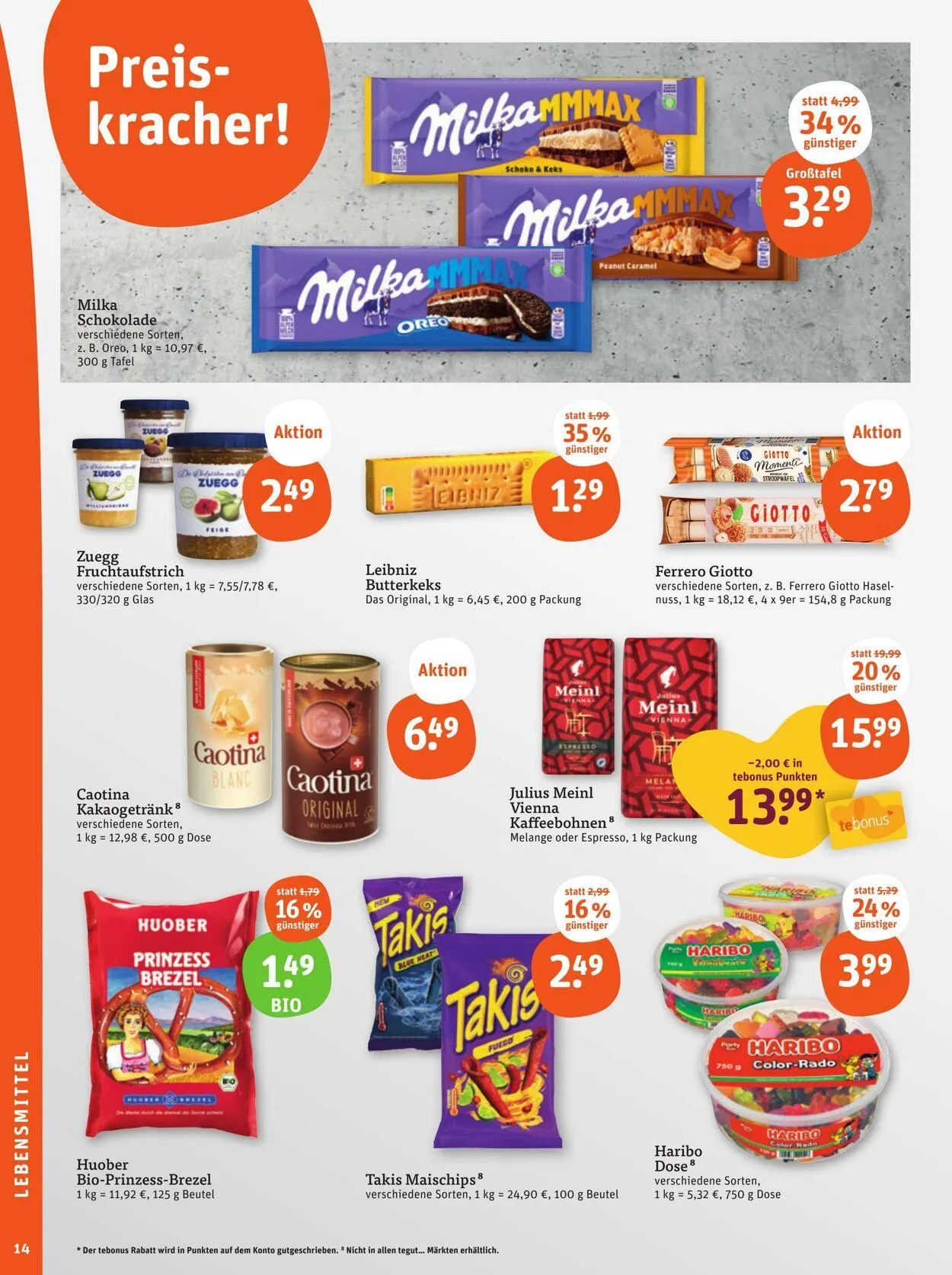 Tegut Aktueller Prospekt von 2. Juni bis 8. Juni 2025 - Prospekt seite 16