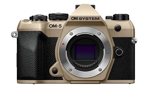 OM SYSTEM OM-5 Mark II Gehäuse sandfarben