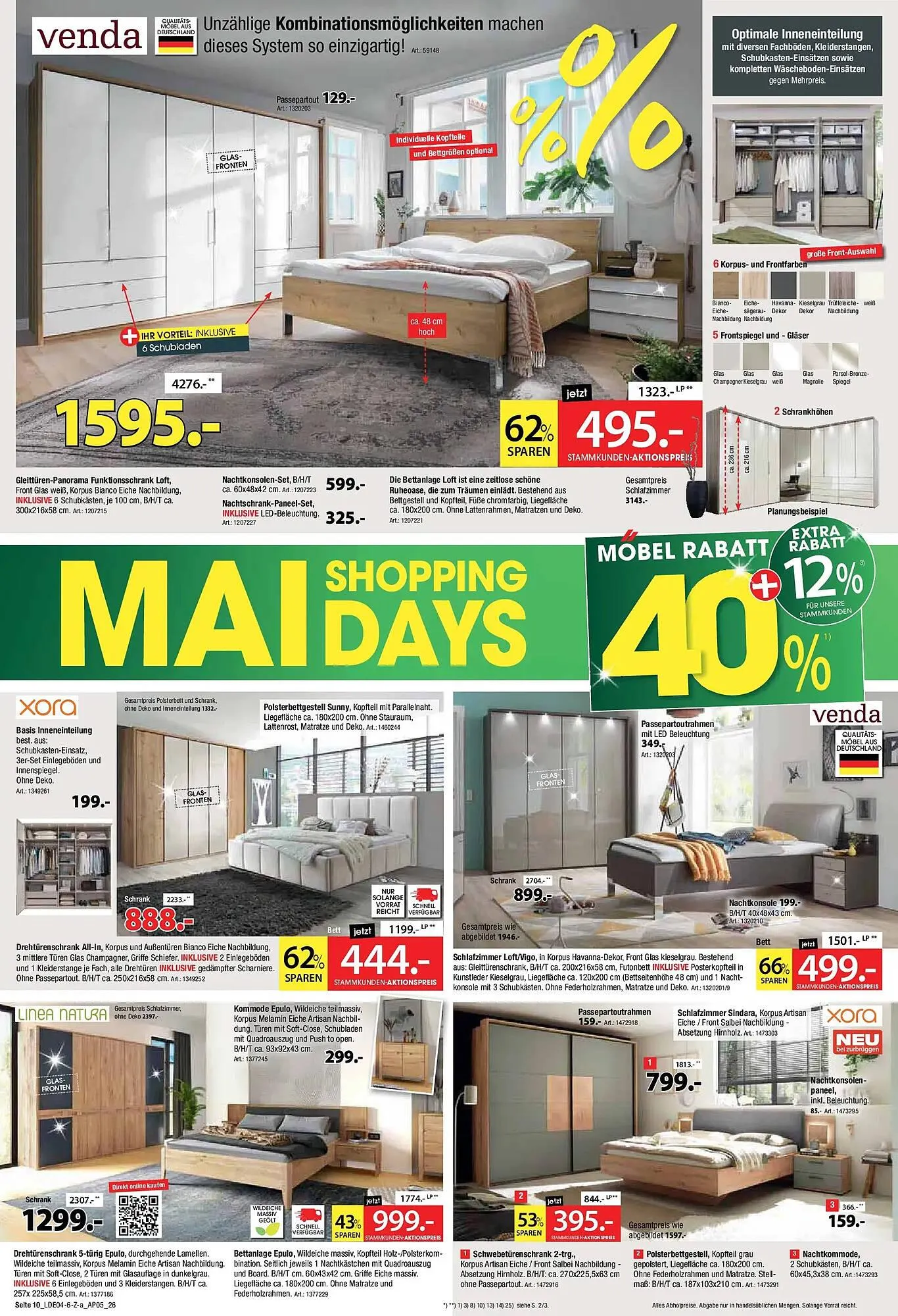 Zurbrüggen Prospekt von 24. April bis 9. Mai 2026 - Prospekt seite 10