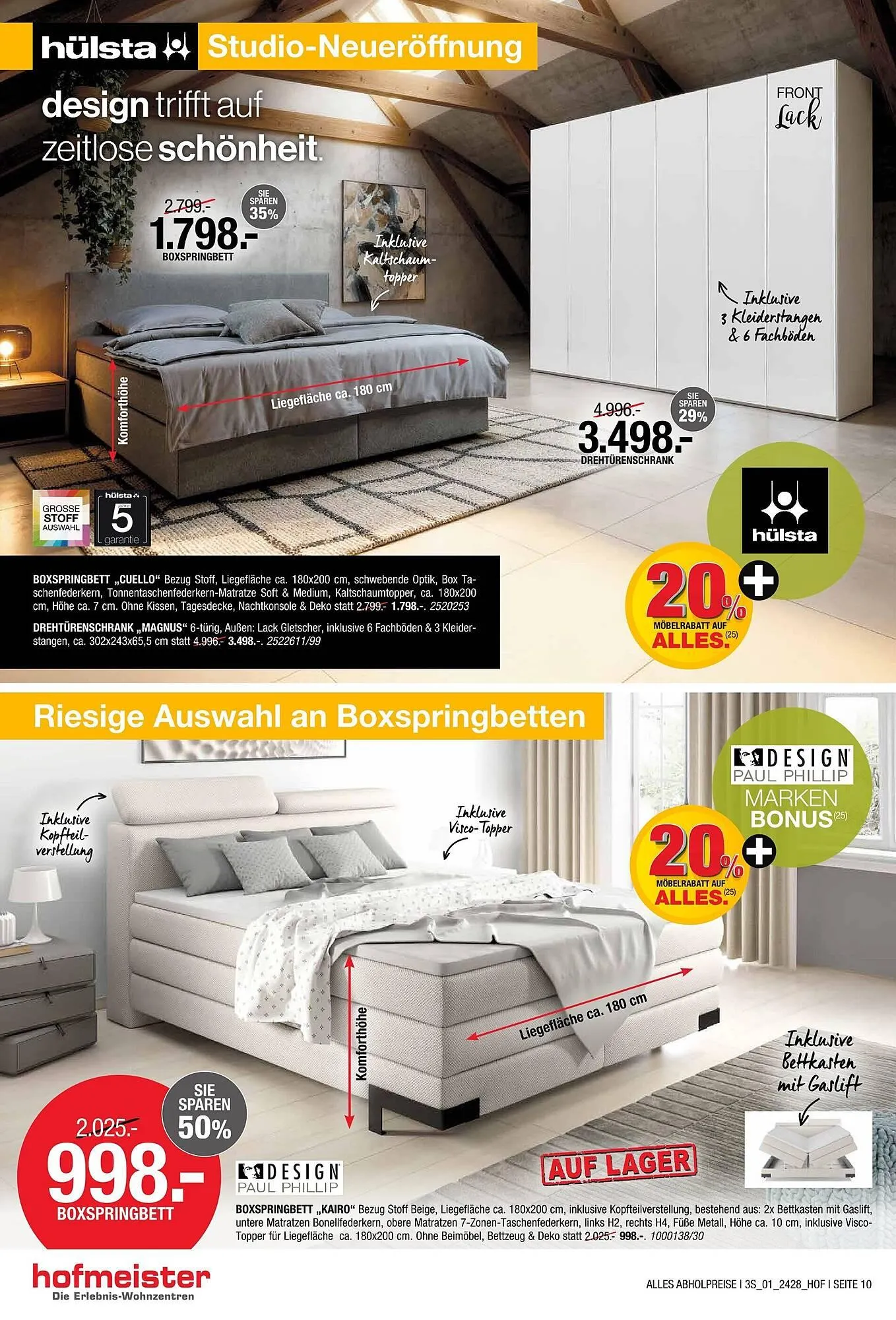 Hofmeister Prospekt von 8. April bis 5. Mai 2026 - Prospekt seite 10