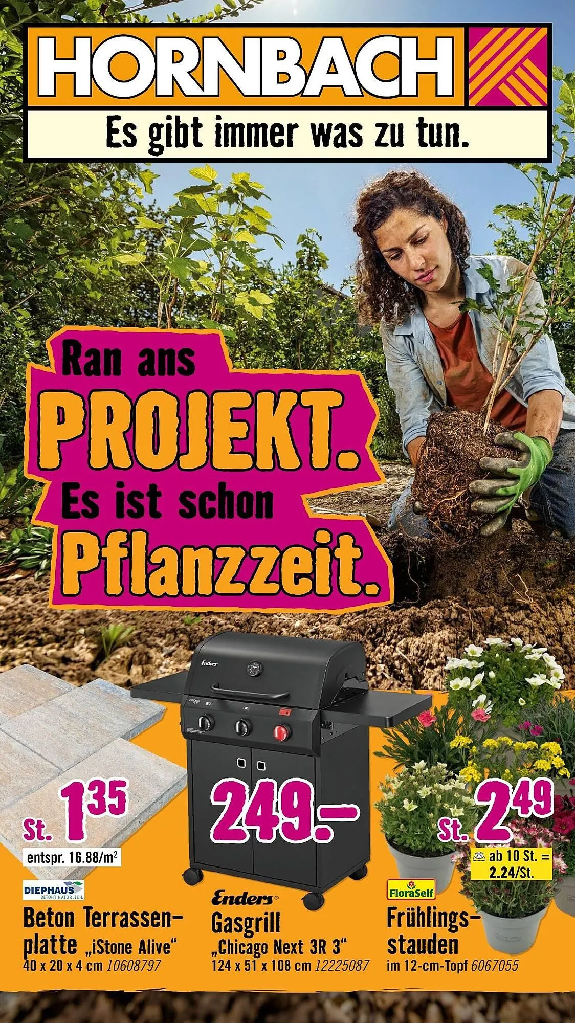 Hornbach Prospekt von 11. März bis 8. April 2026 - Prospekt seite 1