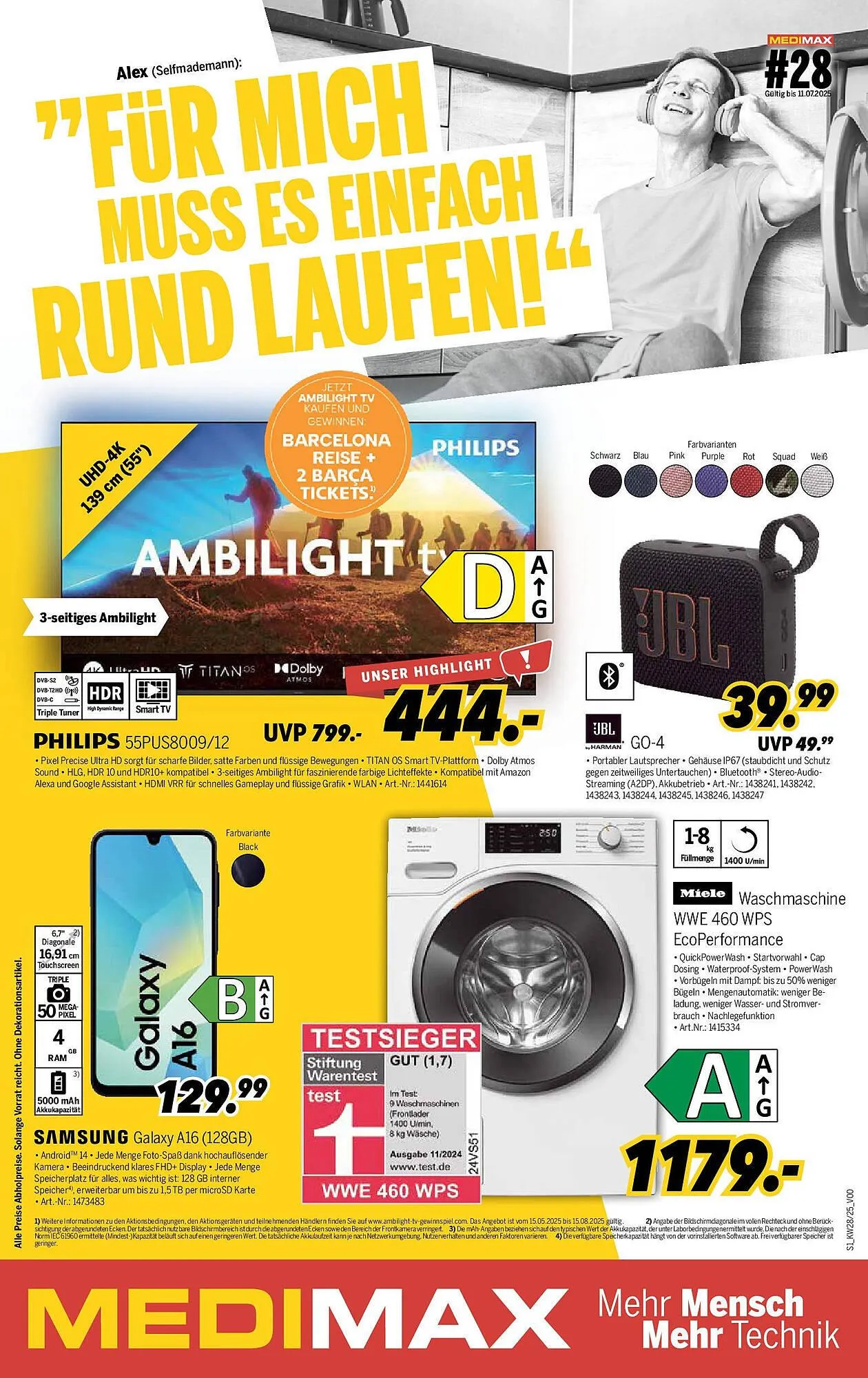 MEDIMAX Prospekt von 3. Juli bis 10. Juli 2025 - Prospekt seite 1