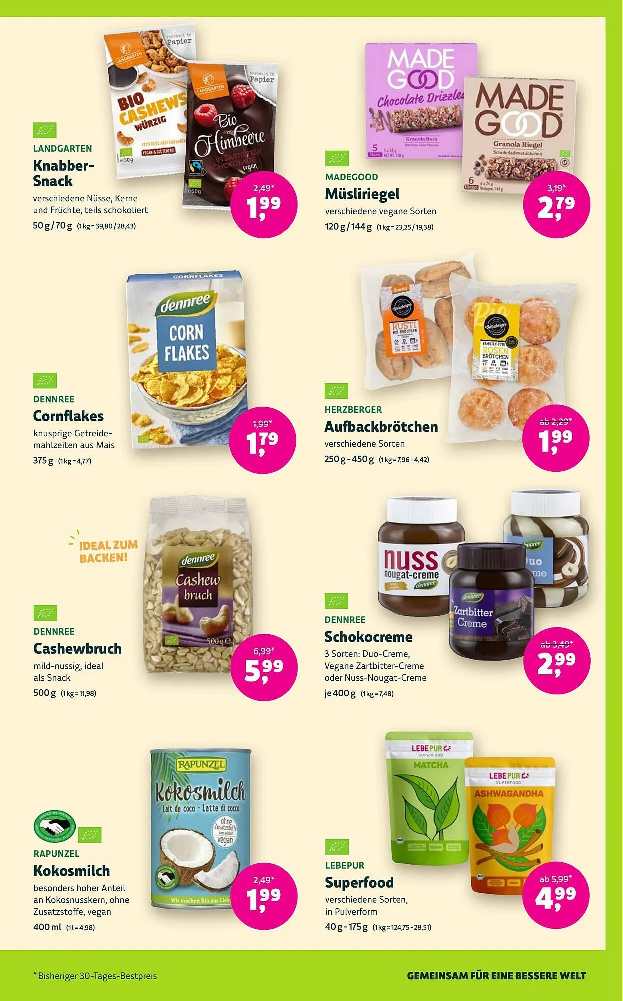 Erdi Biomarkt Prospekt von 15. Januar bis 28. Januar 2025 - Prospekt seite 9