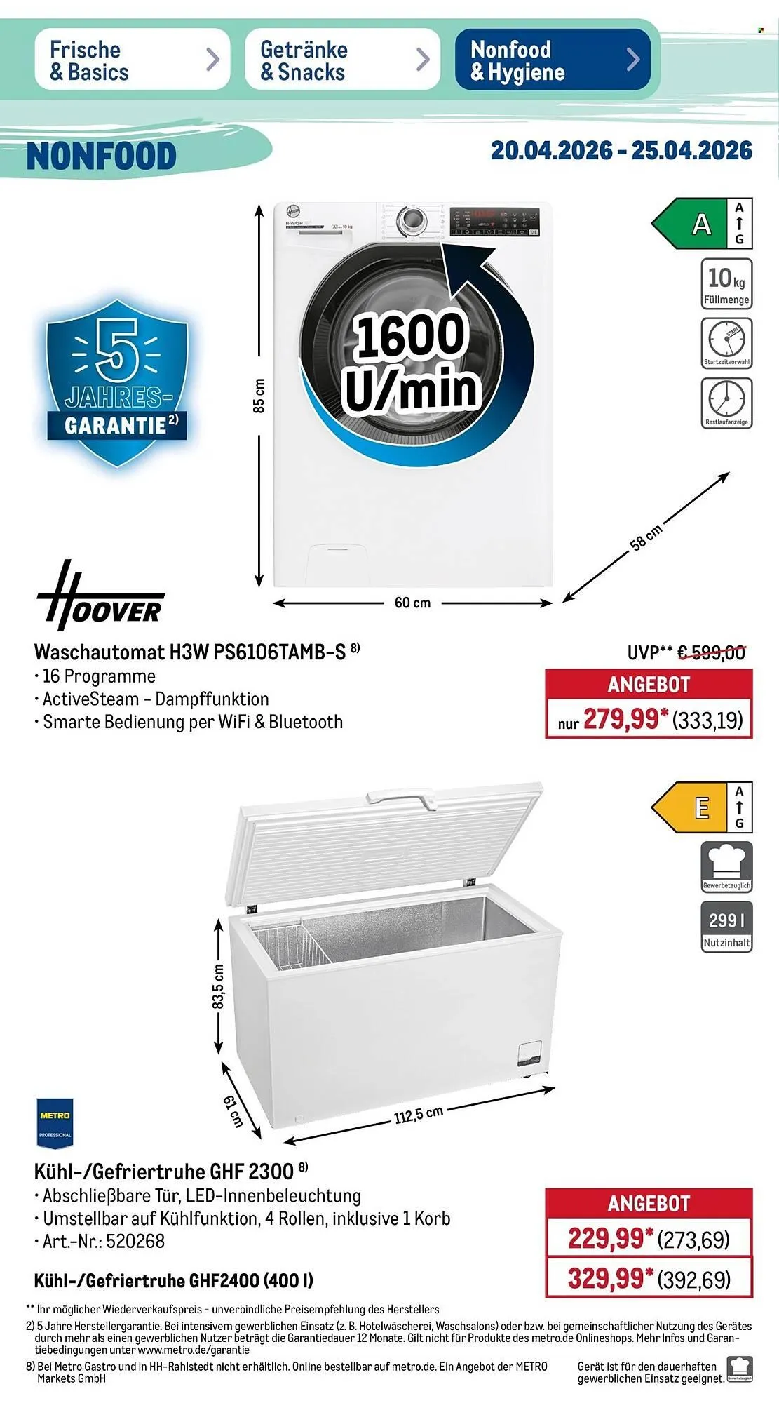 METRO Prospekt von 20. April bis 25. April 2026 - Prospekt seite 42