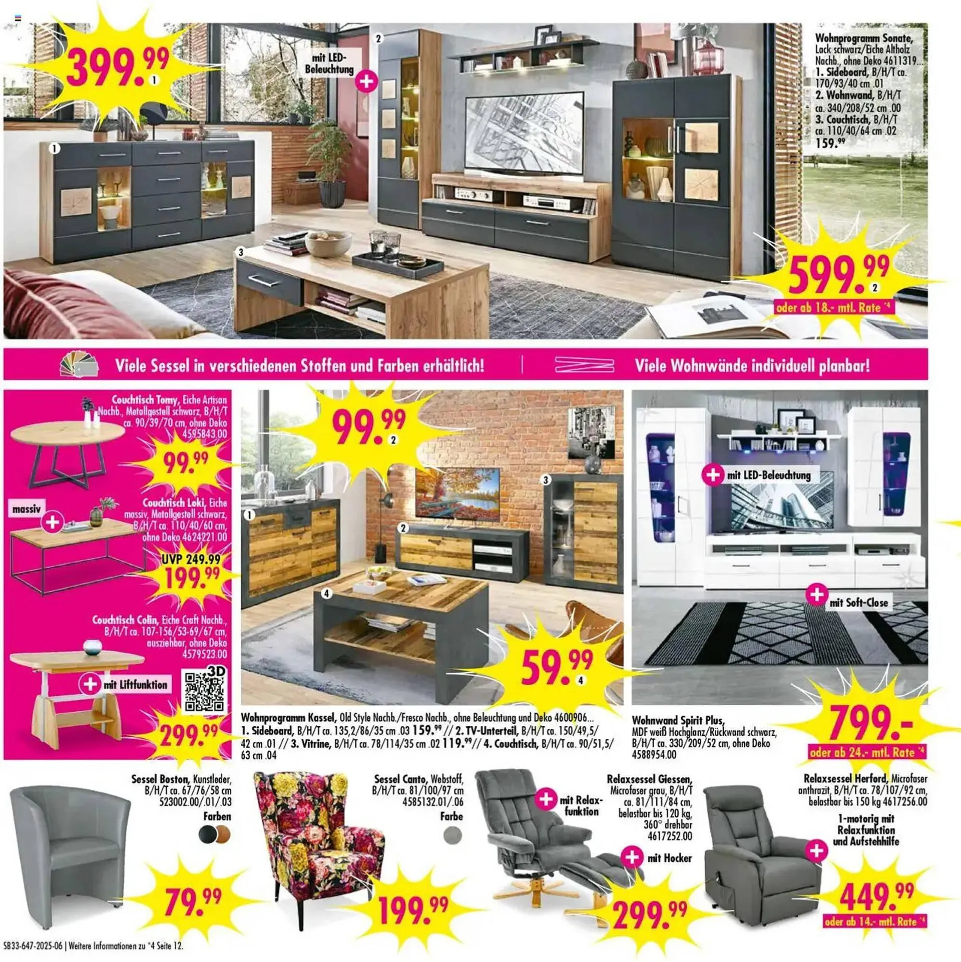 Möbel Boss Prospekt von 9. August bis 22. August 2025 - Prospekt seite 6