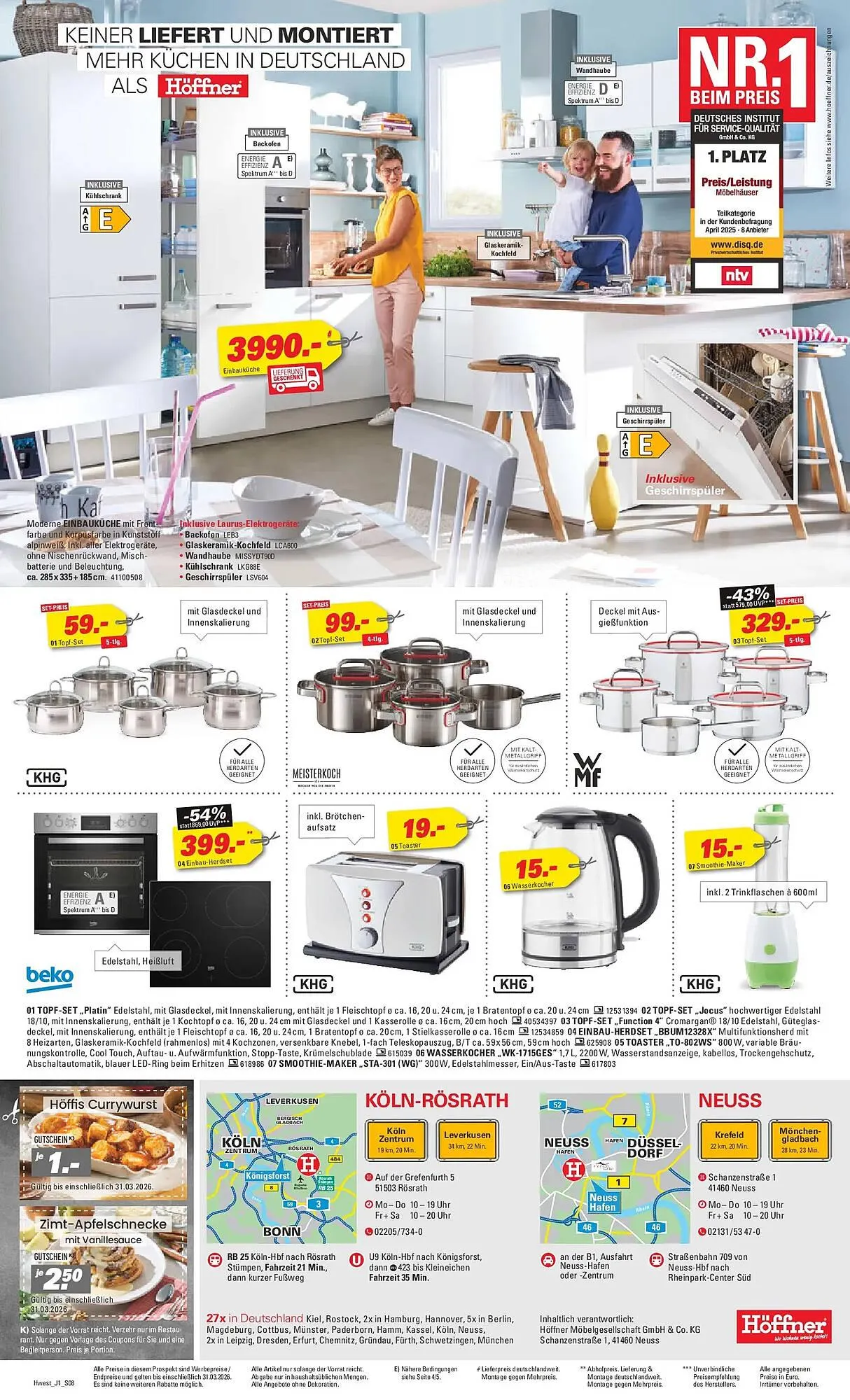 Höffner Prospekt von 24. März bis 31. März 2026 - Prospekt seite 8