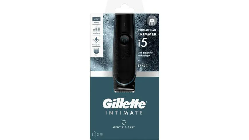 Gillette Intimate Elektrischer Trimmer