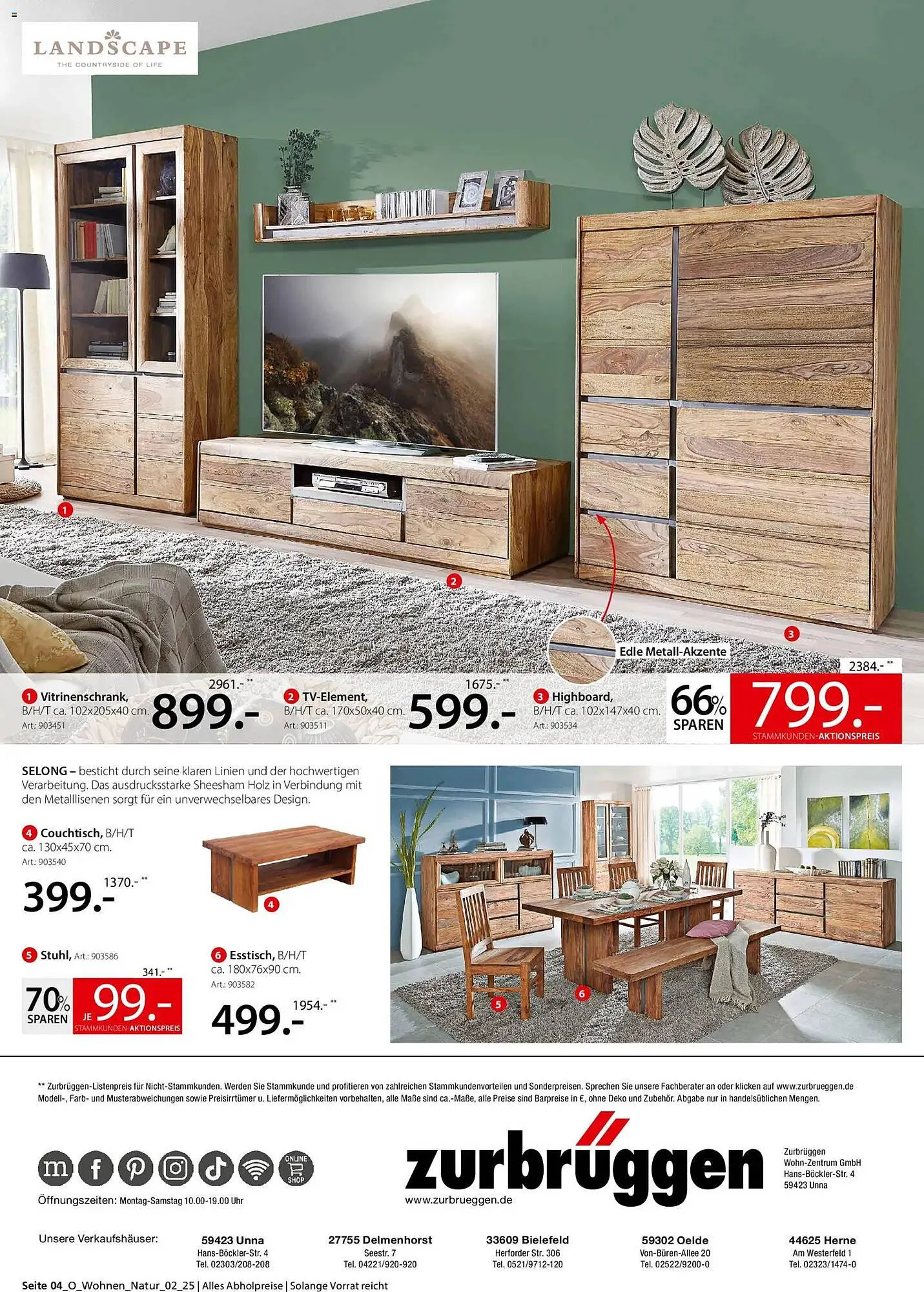 Zurbrüggen Prospekt von 27. Oktober bis 1. Dezember 2025 - Prospekt seite 6