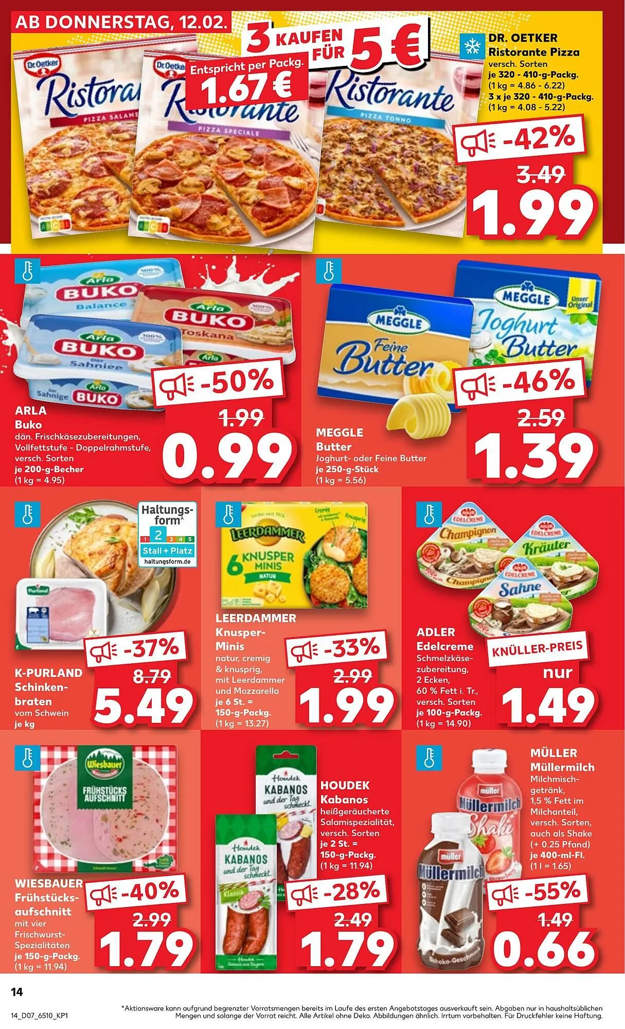 Kaufland Prospekt von 16. Februar bis 18. Februar 2026 - Prospekt seite 14